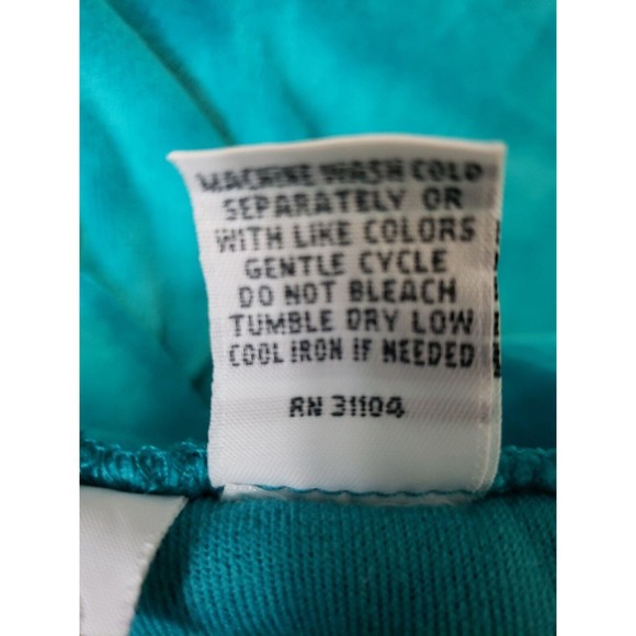 KIM ROGERS Track Suit  Pants Womens Sz S Athletic warm up green elastic velour - Picture 8 of 9